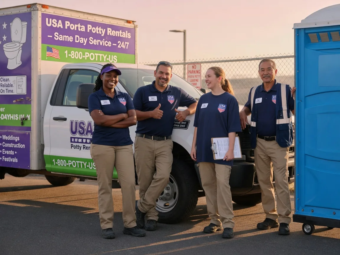 Porta Potty Rental company in Belford, NJ